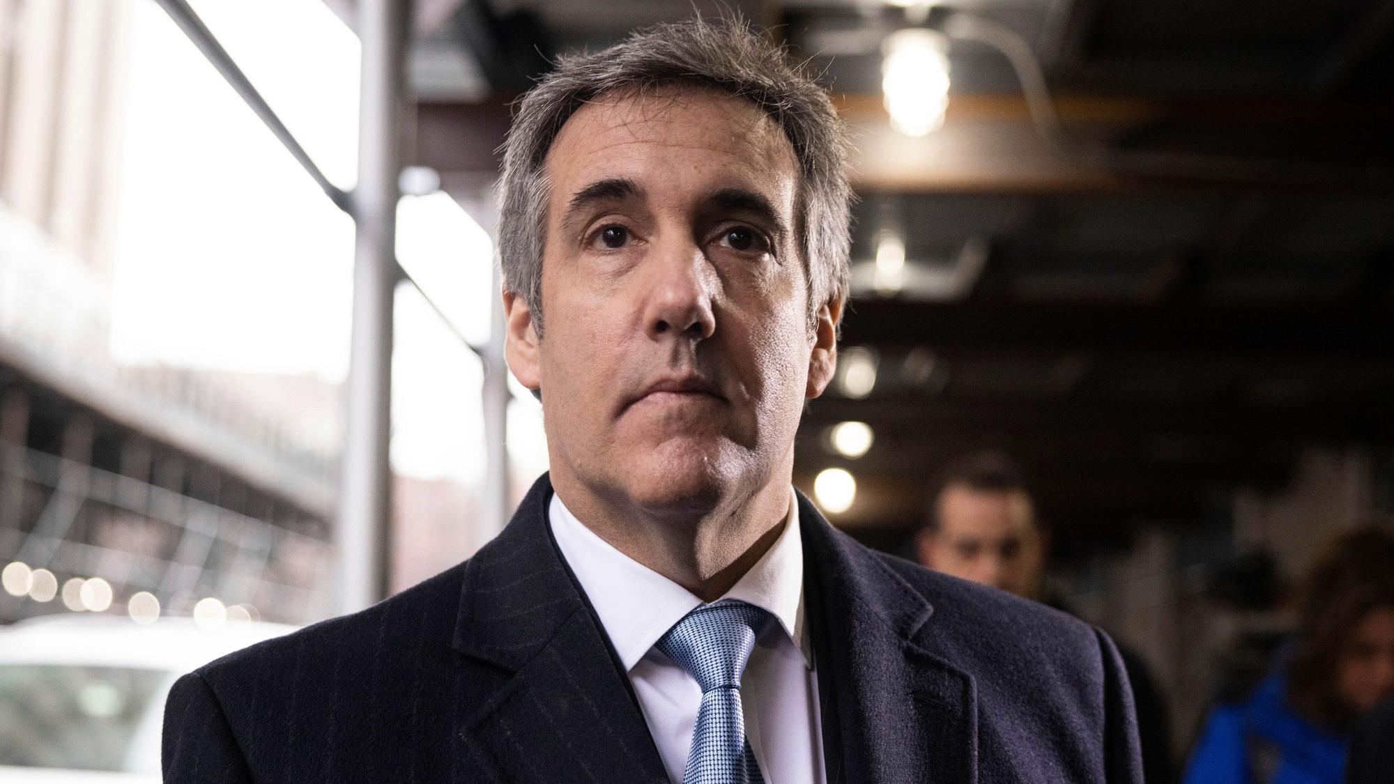 Zeuge und ehemaliger Trump-Anwalt Michael Cohen