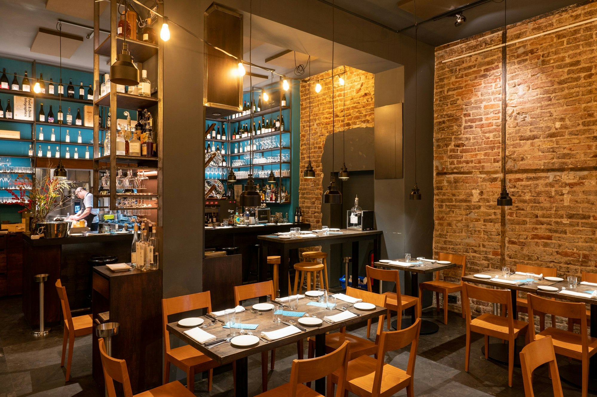 Das Restaurant Phaedra in der Elsaßstraße.