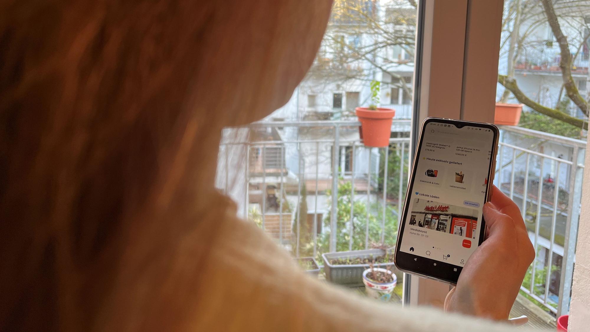 Foto Selbsttest Lieferung Home-Ride in Köln, neuer Lieferdienst