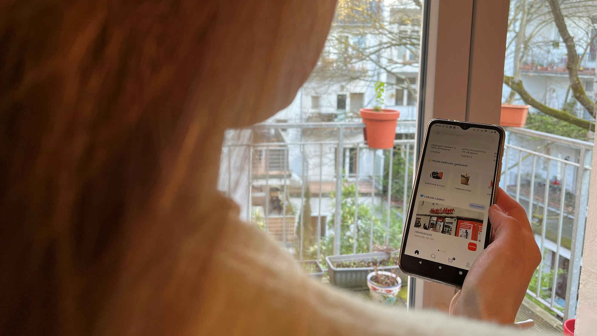 Foto Selbsttest Lieferung Home-Ride in Köln, neuer Lieferdienst