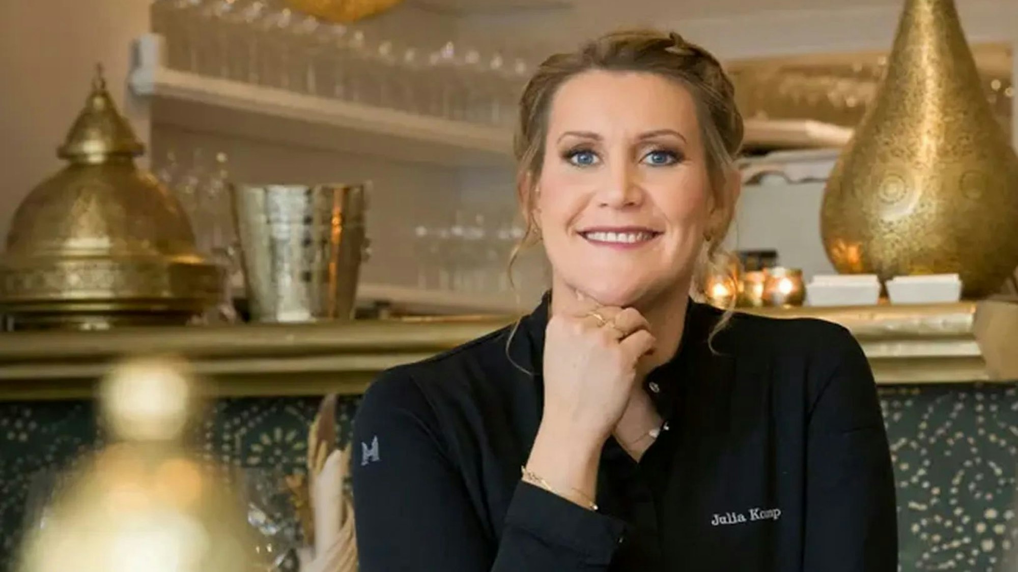 Julia Komp Chefköchin im restaurant Sahila