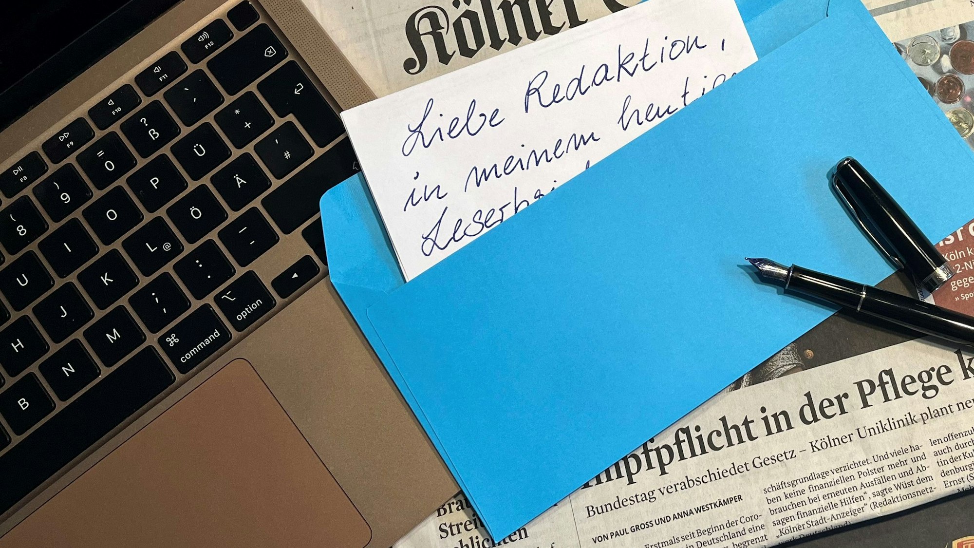 Per Laptop oder Füller – wir freuen uns auf Ihre Leserbriefe.
