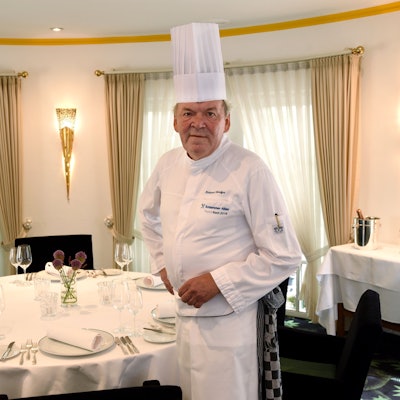 Erhard Schäfer im Landhaus Kuckuck in Müngersdorf.