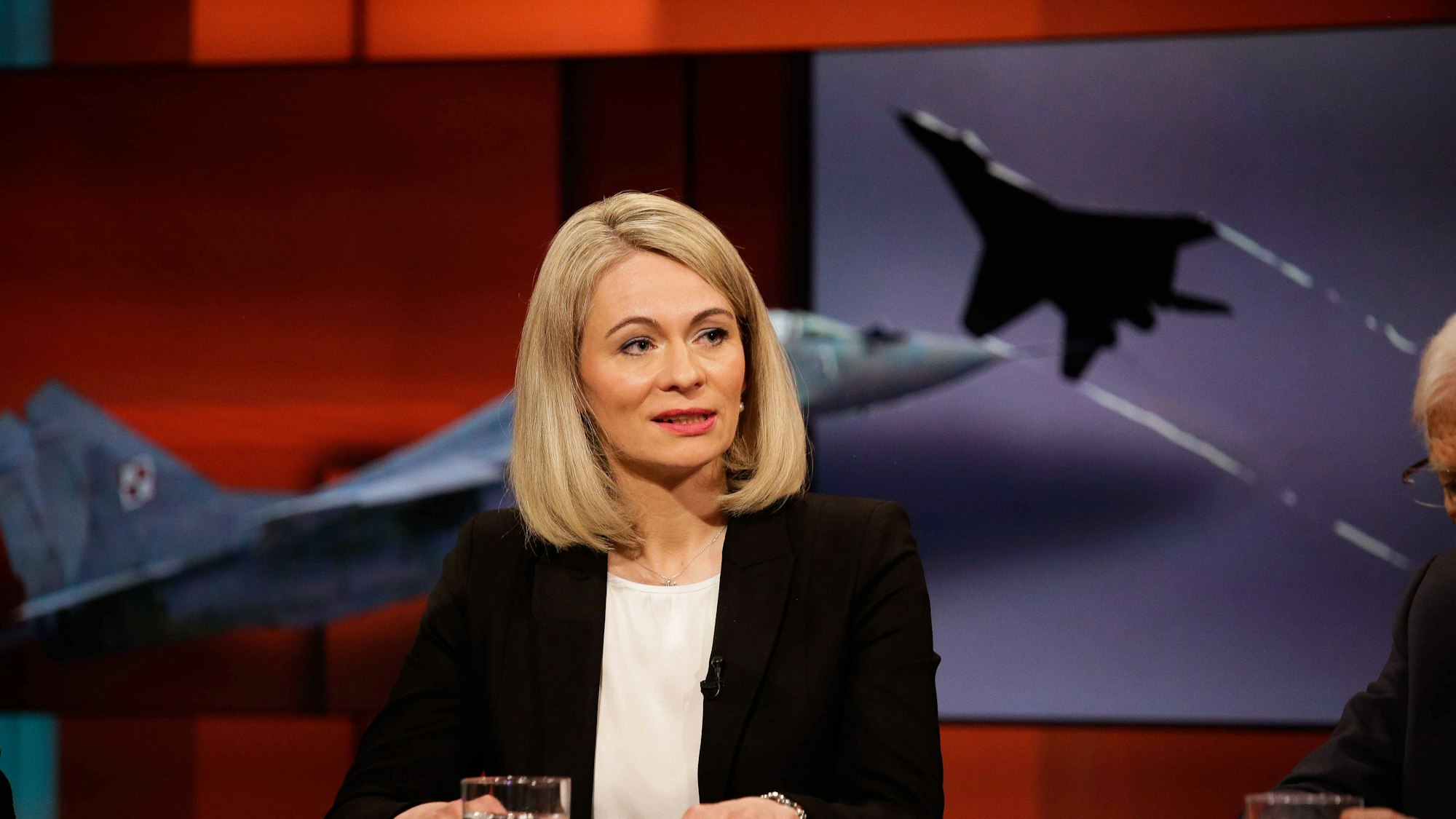 Mariya Maksymtsiv bei „Hart aber fair“