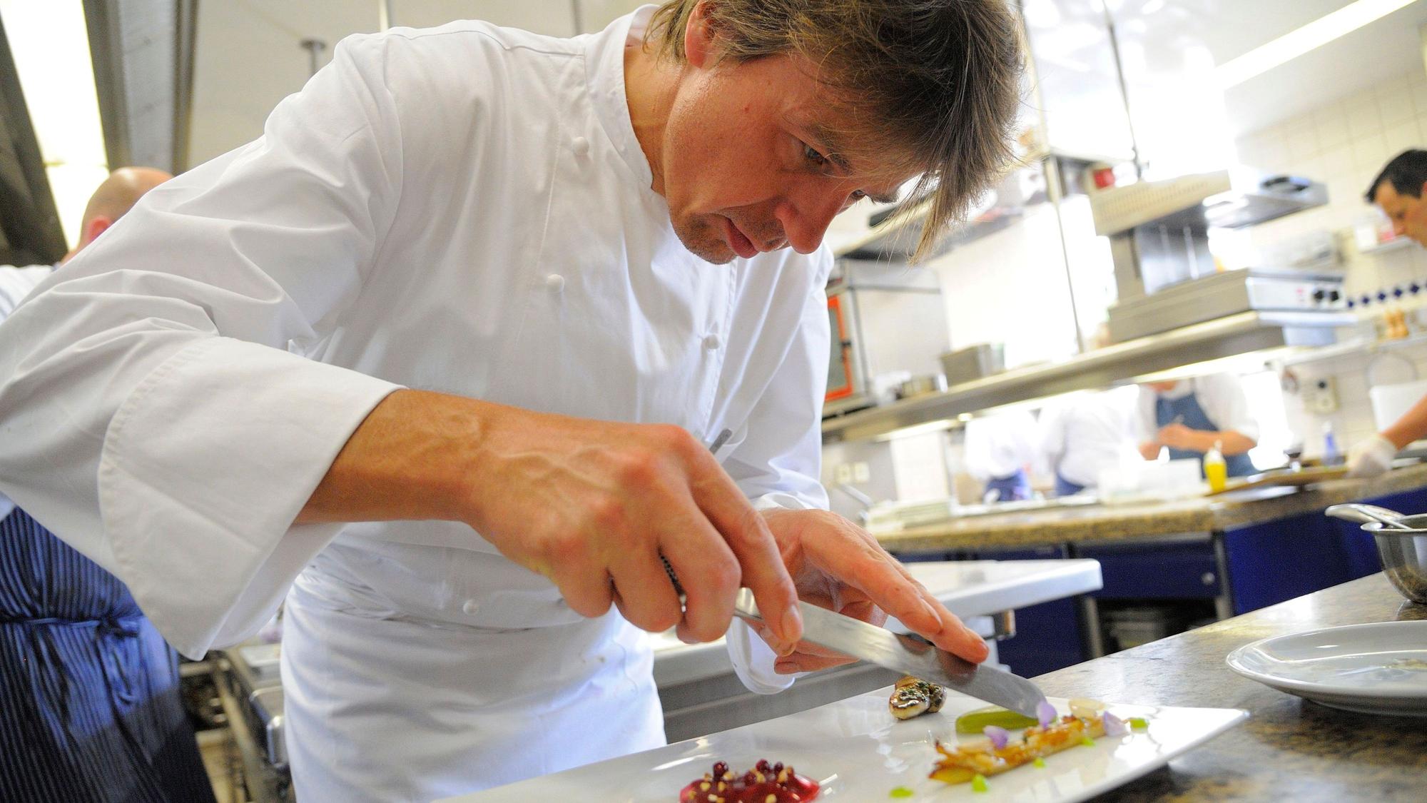 04.04.2023 Joachim Wissler ist Koch der Zwei-Sterne-Küche im Restaurant Vendome im Grandhotel Schloss Bensberg.