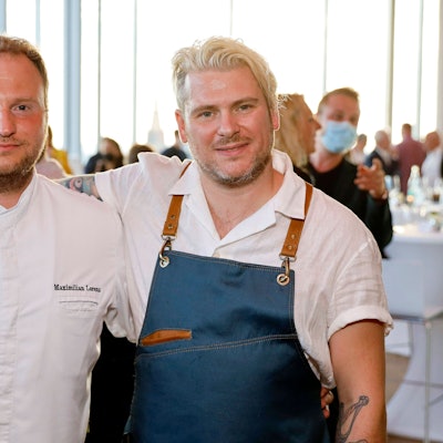 Maximilian Lorenz vom gleichnamigen Restaurant und Daniel Gottschlich vom Ox&Klee
