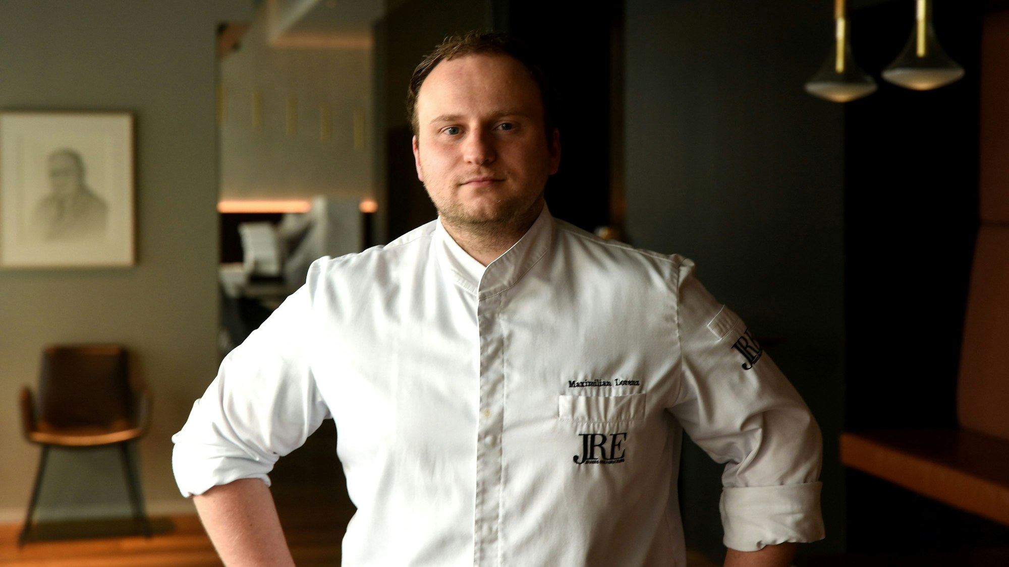 Maximilian Lorenz in seinem gleichnamigen Restaurant