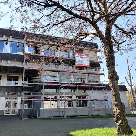 PCB-Sanierung Sekundarschule Beginn Fotos vom 5.4.23