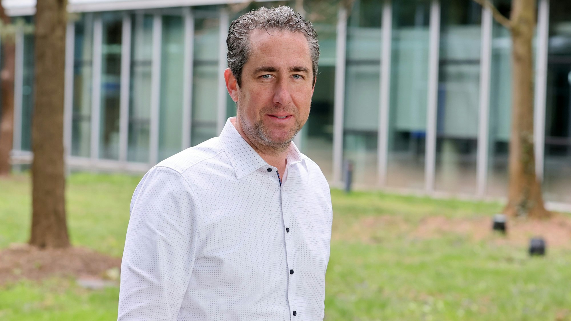 Interview mit dem schulpolitischen Sprecher der SPD, Oliver Seeck, 22.03.2023, Bild: Herbert Bucco