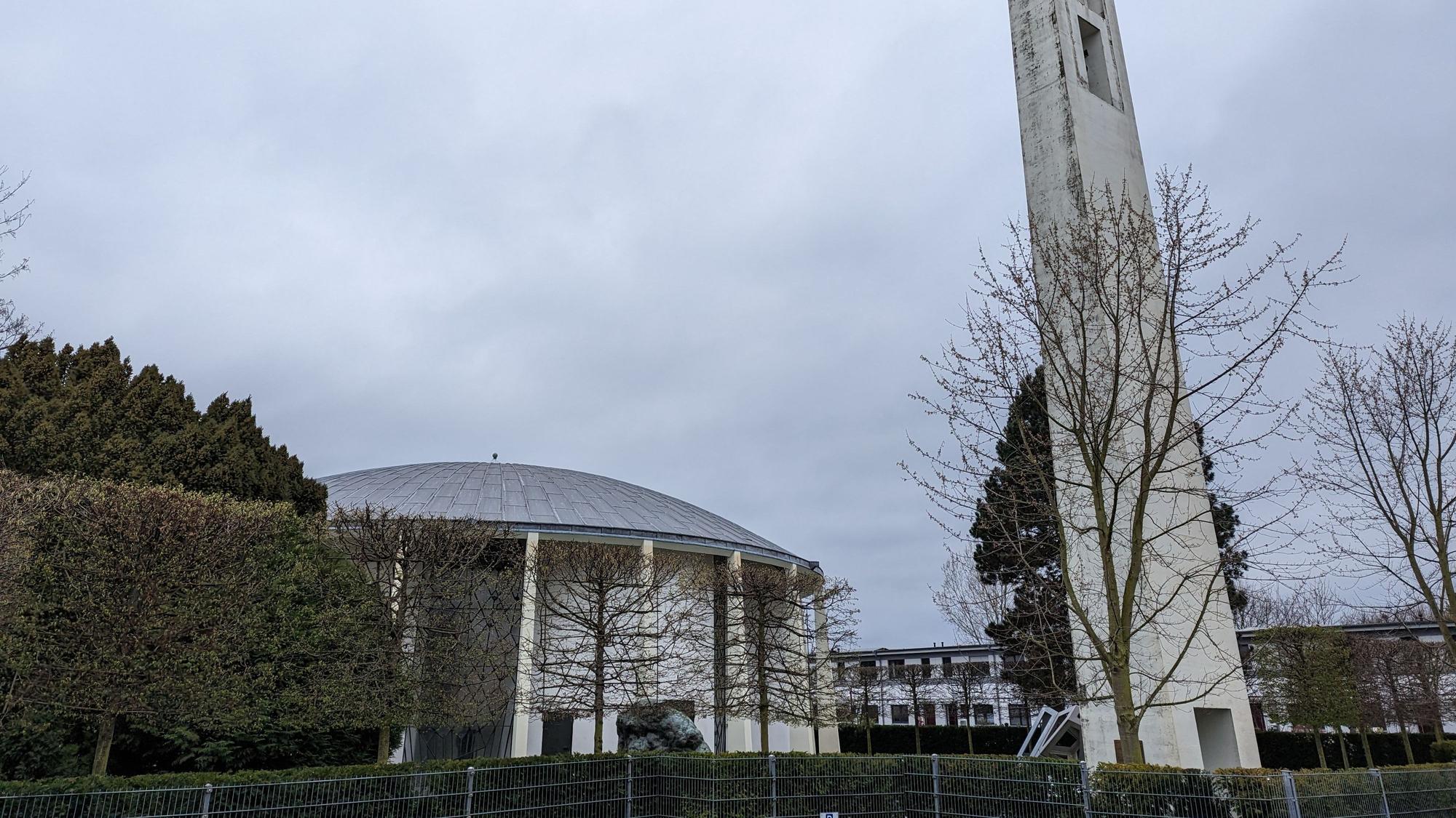 Blick auf die Böhm Chapel.