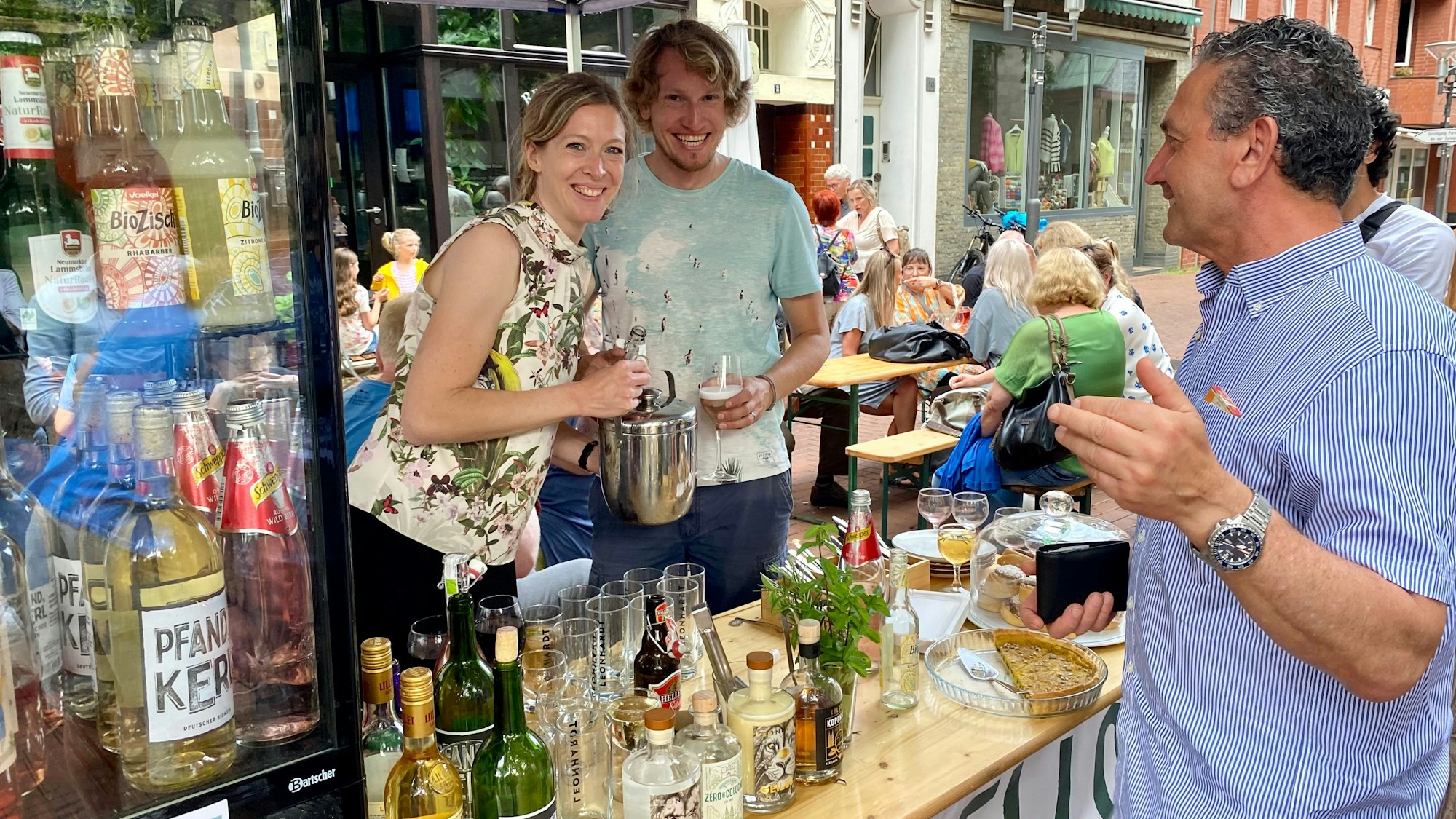 Unverpackt-Laden-Gründerin Melanie Steven und ihr Mann Marc (l.)