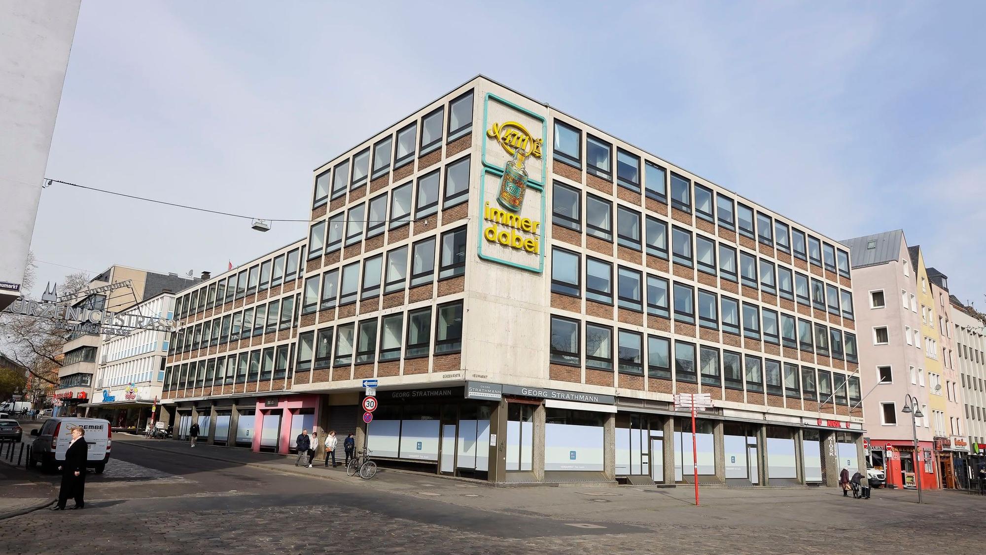 Das Bild zeigt ein Haus am Heumarkt.