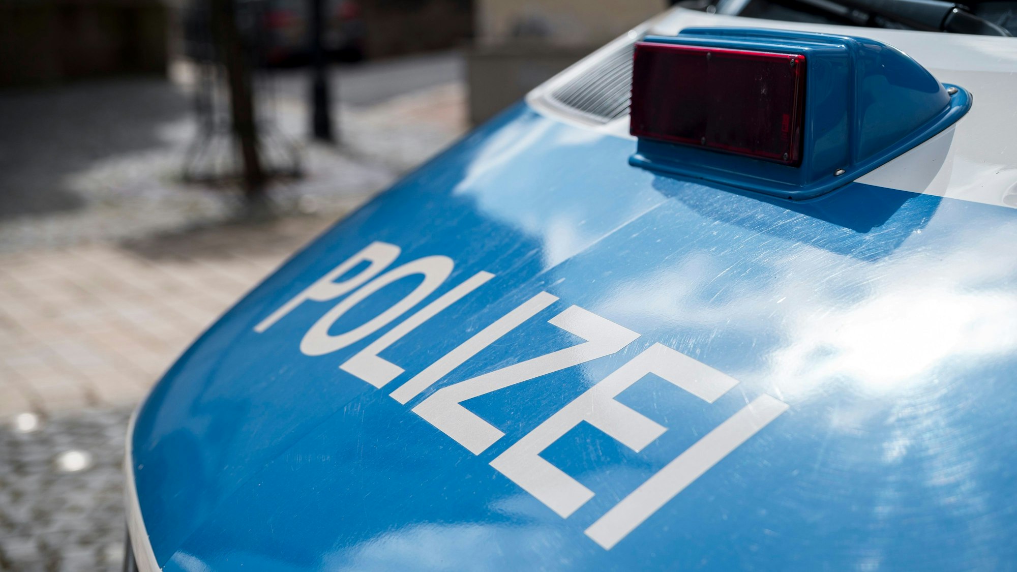 Ein Einsatzwagen der Polizei.