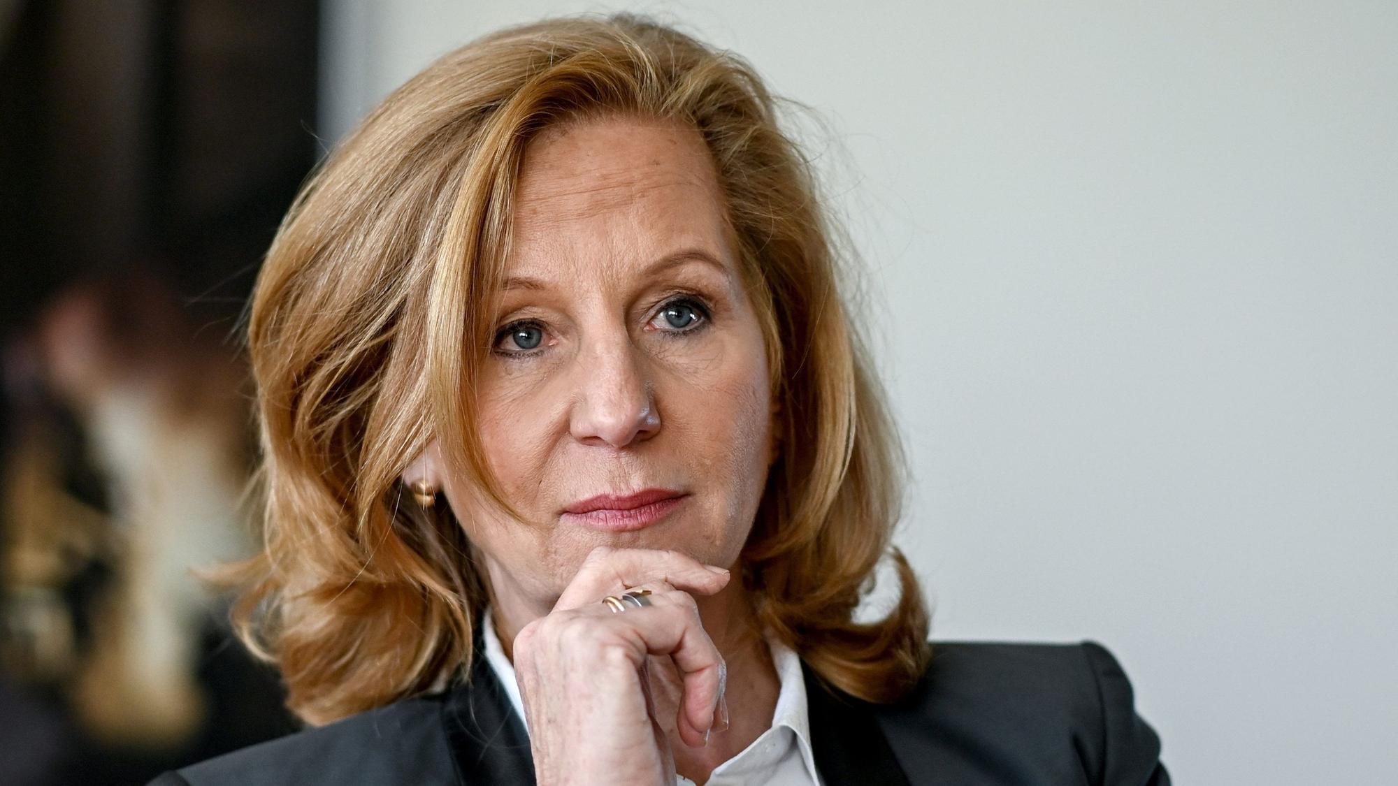 Patricia Schlesinger, damals RBB-Intendantin, bei einem dpa-Interview.