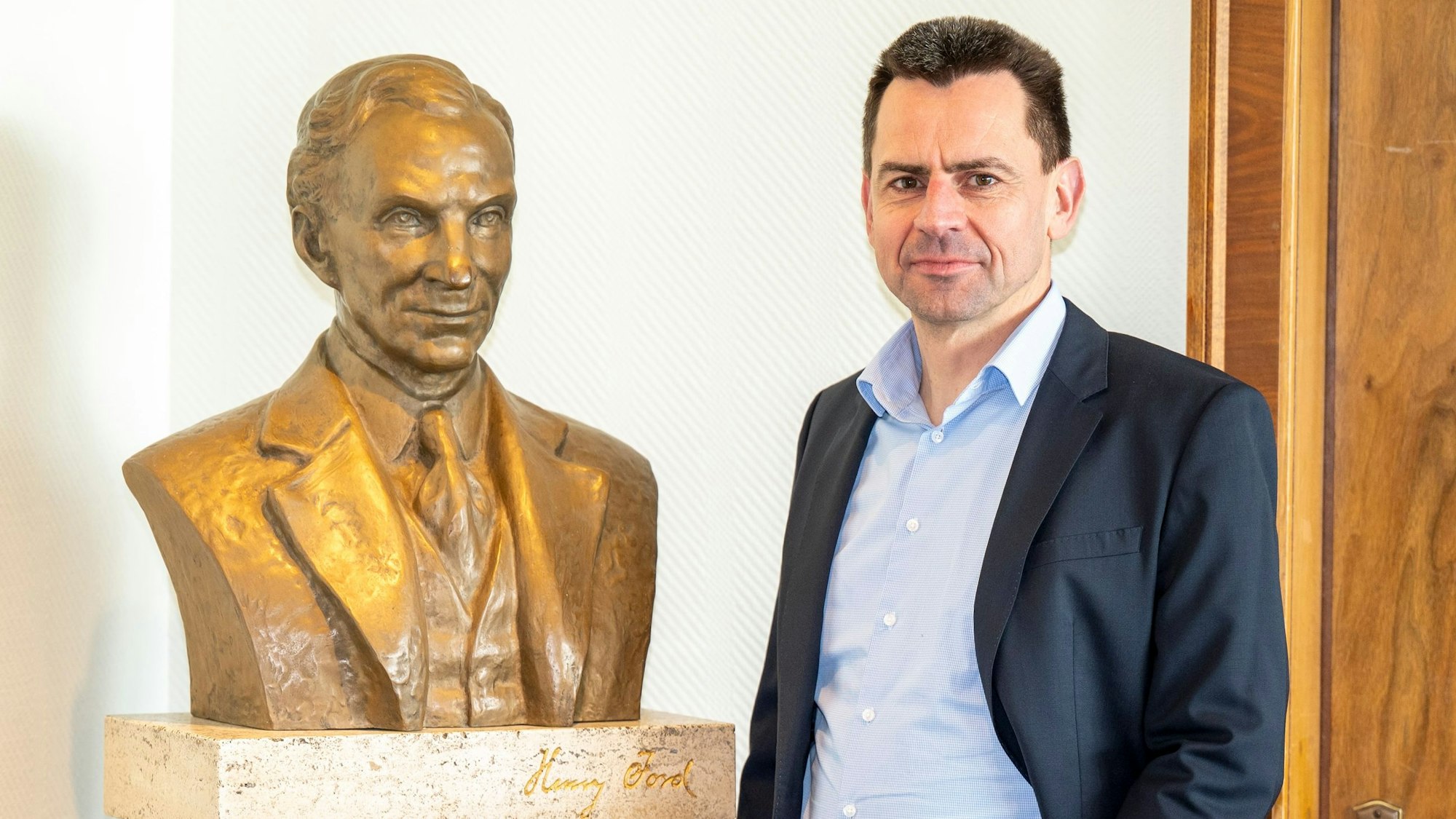 05.04.2023, Köln: Martin Sander ist der neue Chef bei Ford. Foto: Uwe Weiser