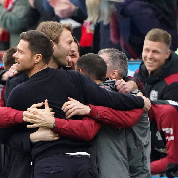 Freude bei Bayer 04 Leverkusen