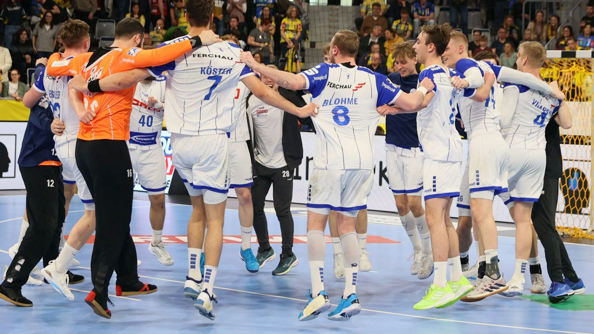 09.04.2023
Handballbundesliga
Der VfL Gummersbach gewinnt bei den Rhein-Neckar Löwen