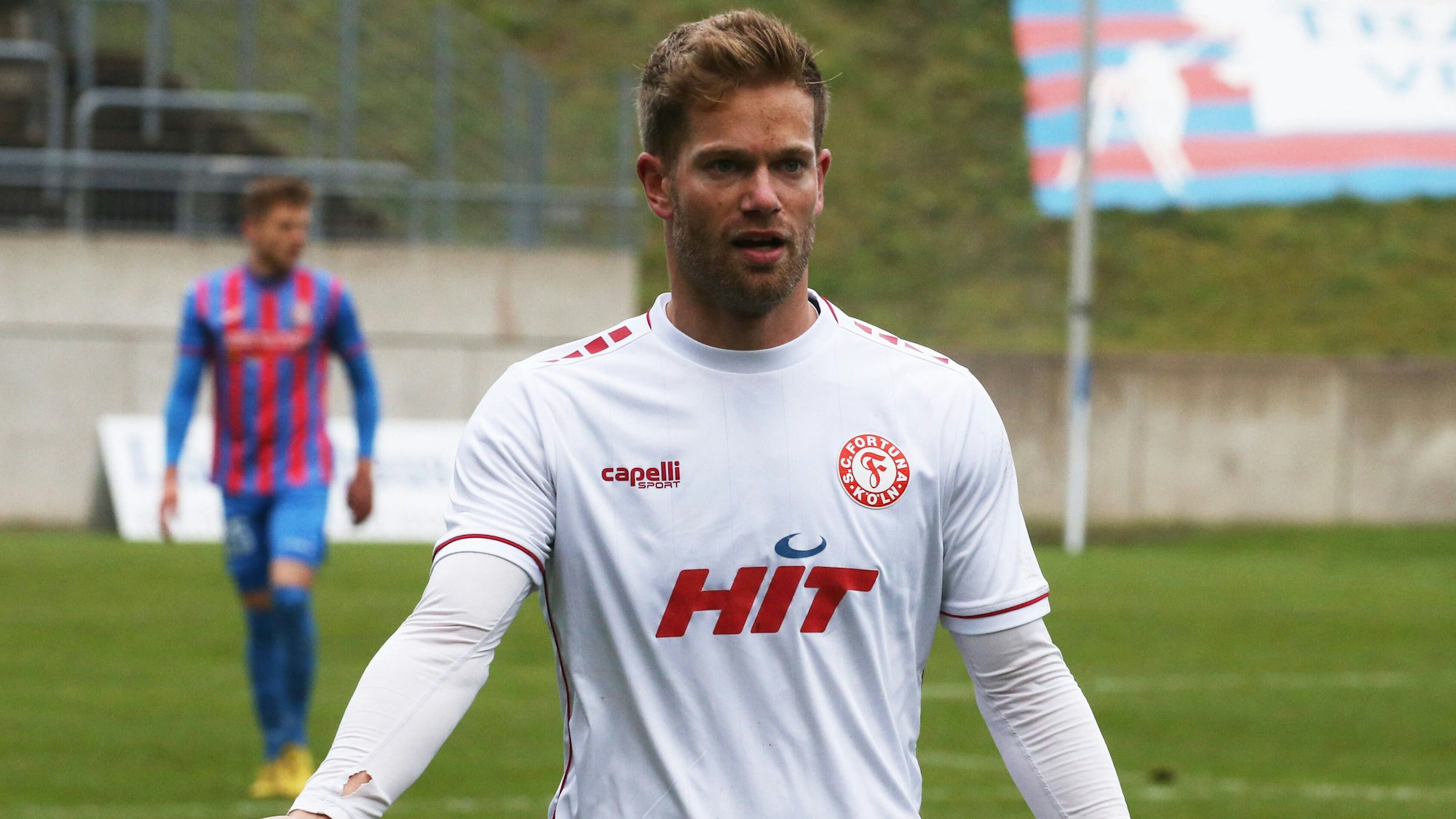 Regionallioga West, Saison 2022 - 2023, 17. Spieltag, 19.11.2022, Wuppertaler SV -- Fortuna Köln -- Sascha Marquet Fortuna Köln in Aktion *** Regionallioga West, season 2022 2023, 17 matchday, 19 11 2022, Wuppertaler SV Fortuna Köln Sascha Marquet Fortuna Köln in action