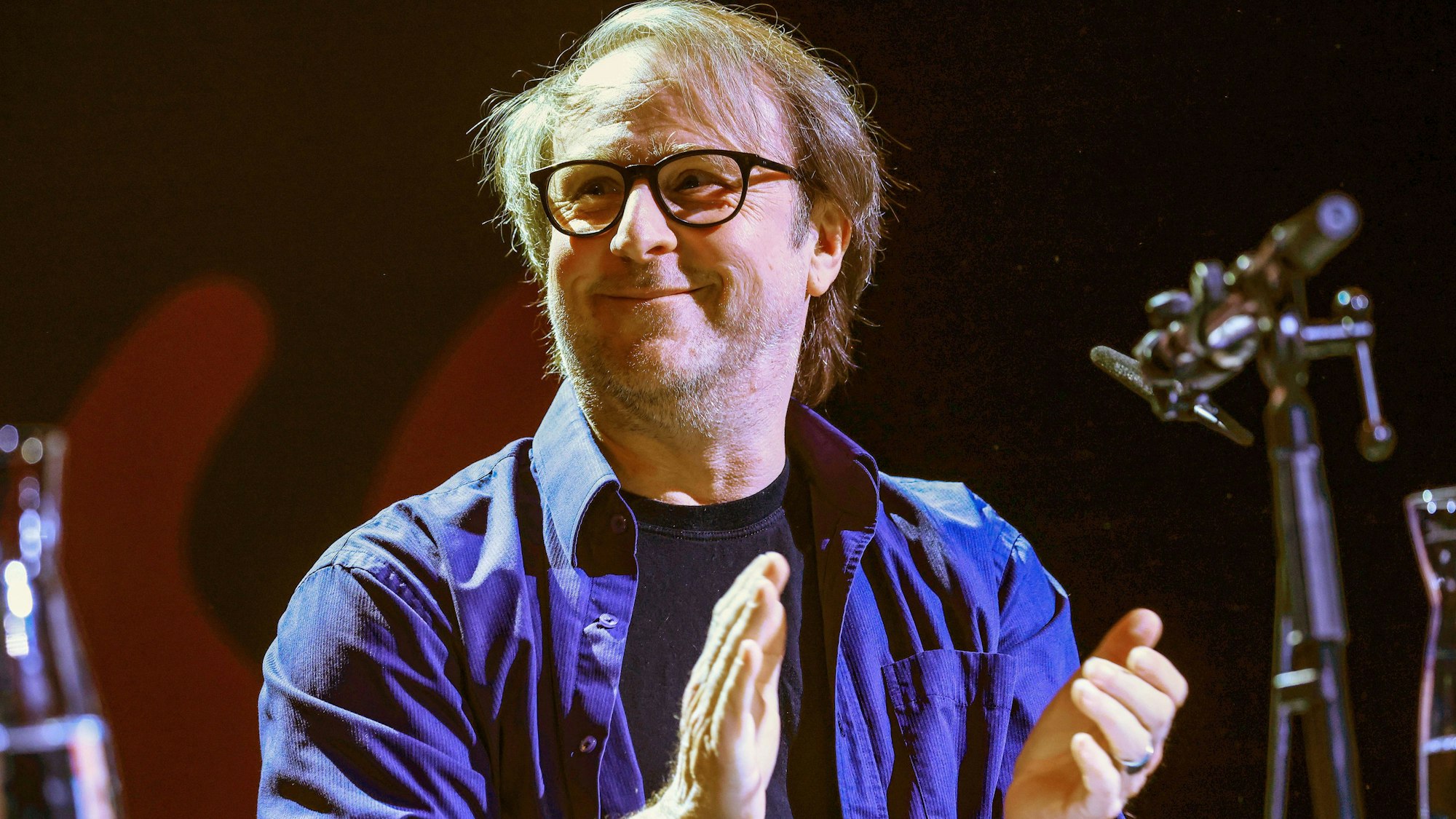 Bjarne Mädel während einer Lesung auf der Lit.Cologne.