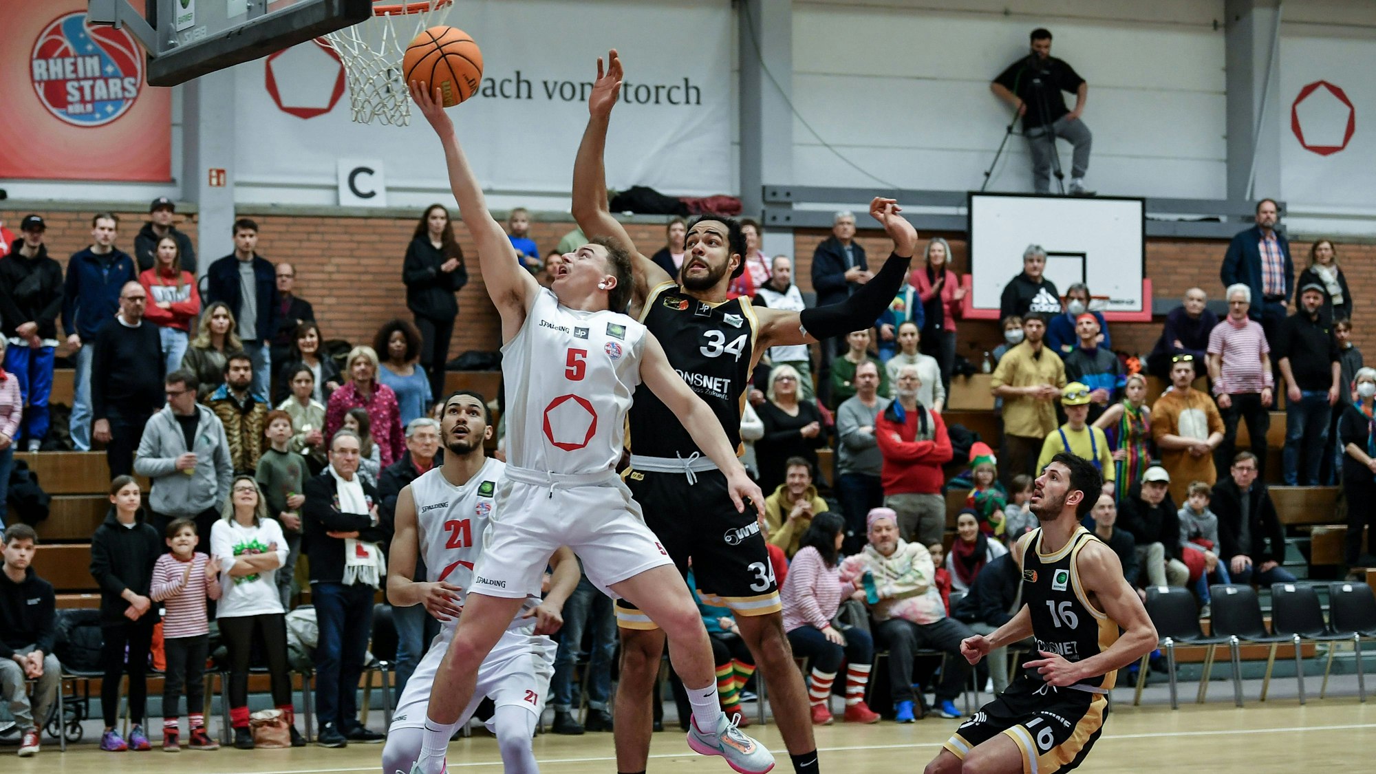 Barmer 2. Basketball Bundesliga ProB, Rheinstars Koeln vs. LOK Bernau, 18.02.2023 Rupert Hennen RheinStars Koeln 5, Barmer 2. Basketball Bundesliga ProB, Rheinstars Koeln vs. LOK Bernau am 18.02.2023 im ASV Koeln in Koeln Nordrhein-Westfalen *** Barmer 2 Basketball Bundesliga ProB, Rheinstars Koeln vs LOK Bernau, 18 02 2023 Rupert Hennen RheinStars Koeln 5 , Barmer 2 Basketball Bundesliga ProB, Rheinstars Koeln vs LOK Bernau on 18 02 2023 at ASV Koeln in Koeln North Rhine Westphalia Copyright: xBEAUTIFULxSPORTS/Mueller-Laschetx