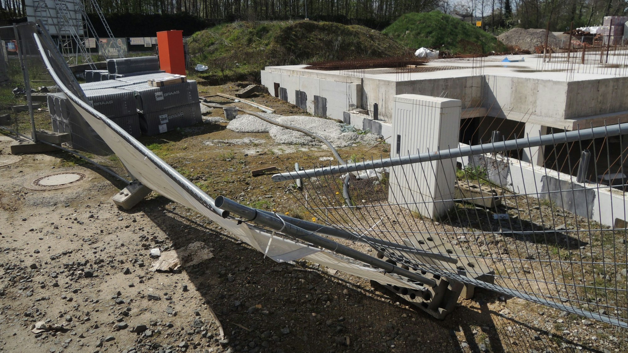 Auf den GWG-Grundstücken im Sonnenfeld ruhen die Arbeiten.