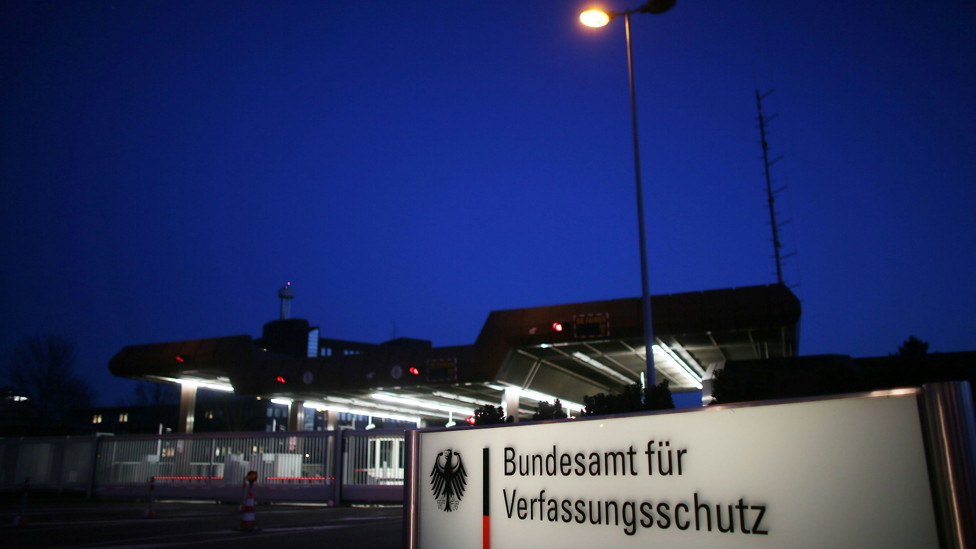 Das Bundesamt für den Verfassungsschutz, fotografiert am 04.02.2014 in Köln.