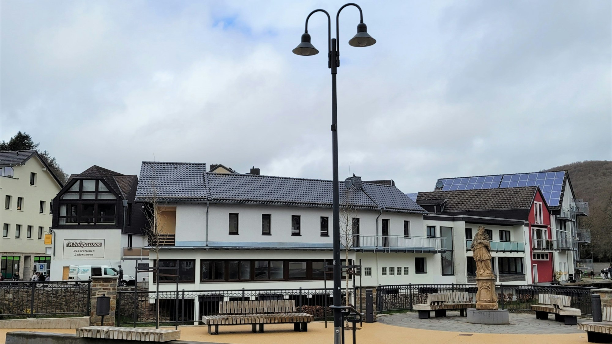 Der Nepomuk-Platz in Gemünd.