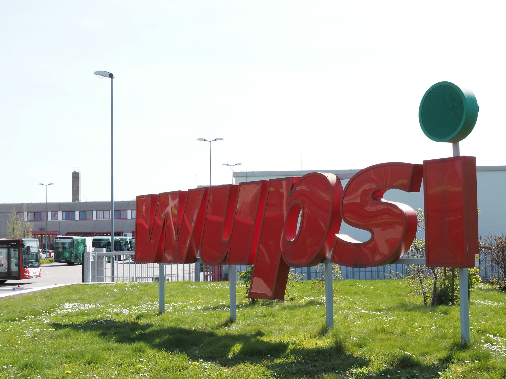 Das Firmenlogo der Wupsi in Leverkusen-Fixheide