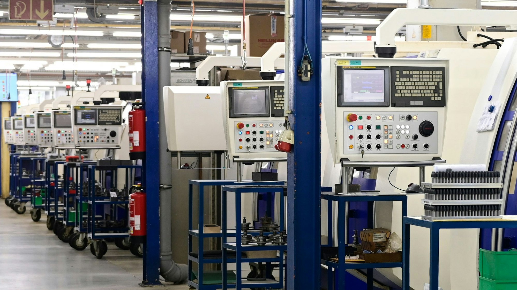 Ein Blick in das Marienheider Unternehmen Rüggeberg.