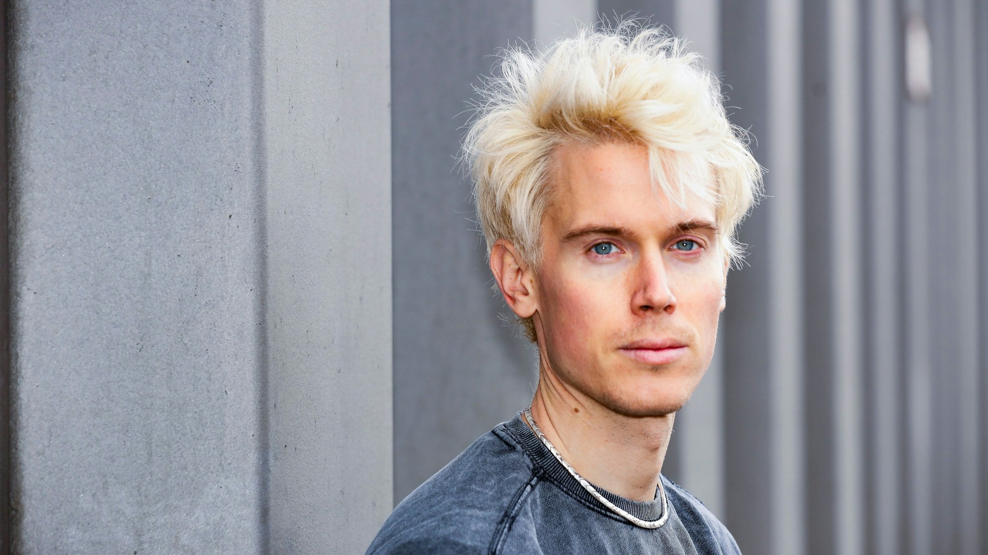 Rapper Conny in Köln Ehrenfeld.