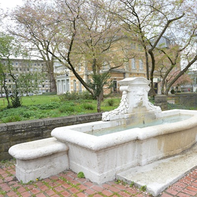 Der Marktbrunnen in Bergisch Gladbach