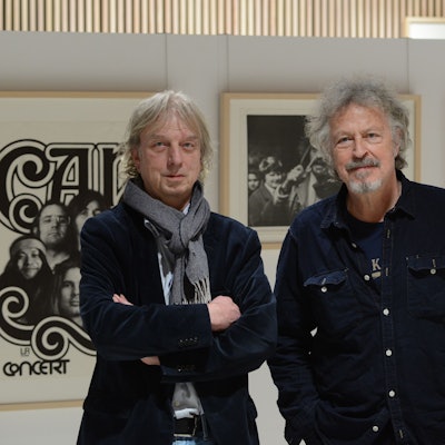 Frank Steffan und Wolfgang Niedecken trafen sich im Historischen Archiv zum  Gespräch über Kölschrock.