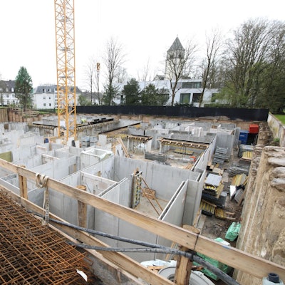 Ein Bauprojekt in Bad Honnef.