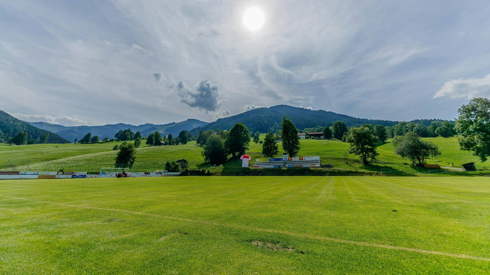 Der Trainingsplatz in Maria Alm 2019