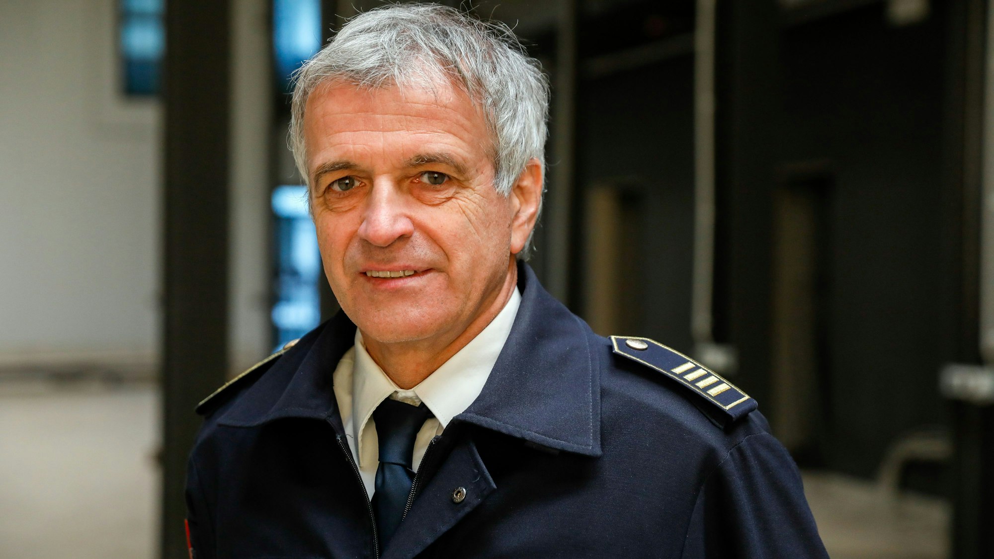 Das Bild zeigt Vize-Feuerwehrchef Volker Ruster.