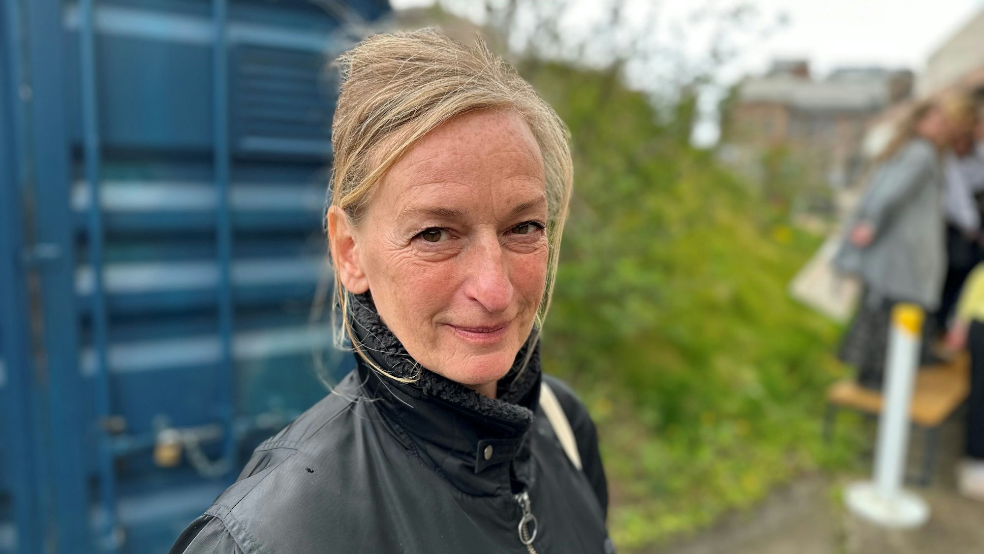 Andrea Bleikamp vom Kölner Kollektiv „Wehr 51“