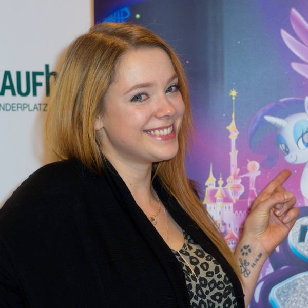 Die Influencerin Anne Wünsche, hier bei einer Filmpremiere 2017, in der sie Synchronsprecherin war.