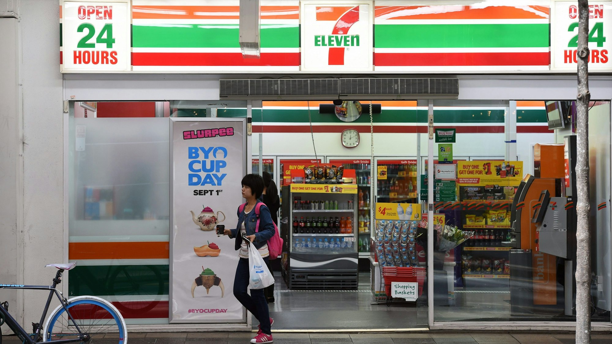 Ein 7-Eleven-Geschäft in Brisbane in Australien.
