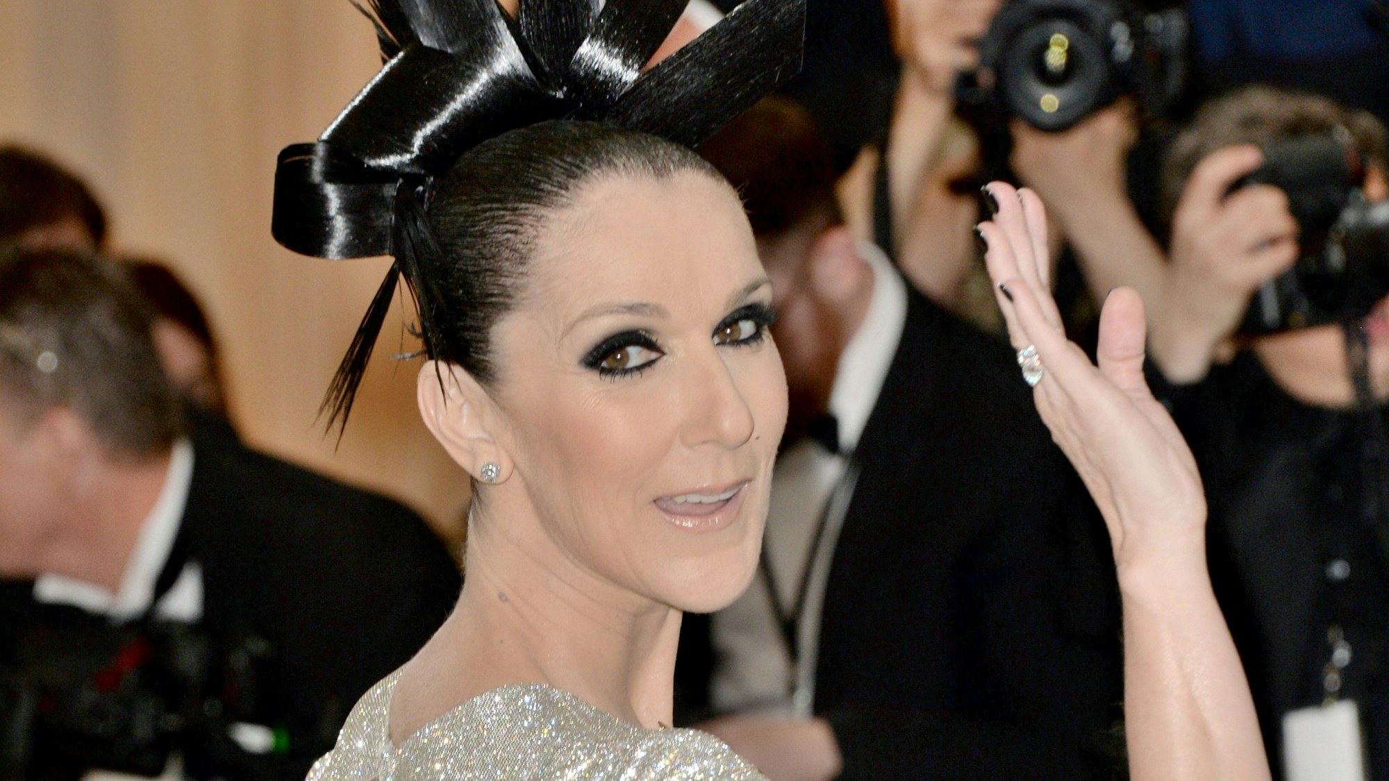 Céline Dion bei einem Auftritt im Mai 2017.