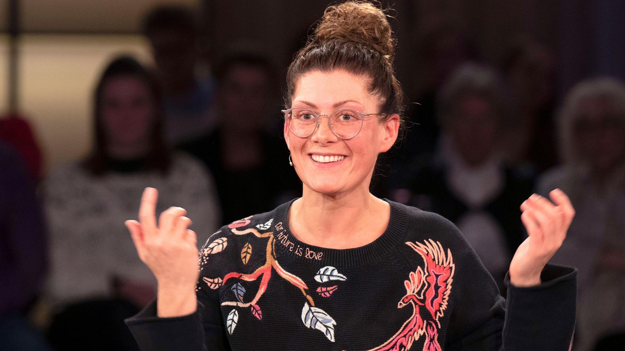 Jana Crämer, Autorin und Social-Media-Star, war am Freitag zu Gast beim „Kölner Treff“ im WDR.