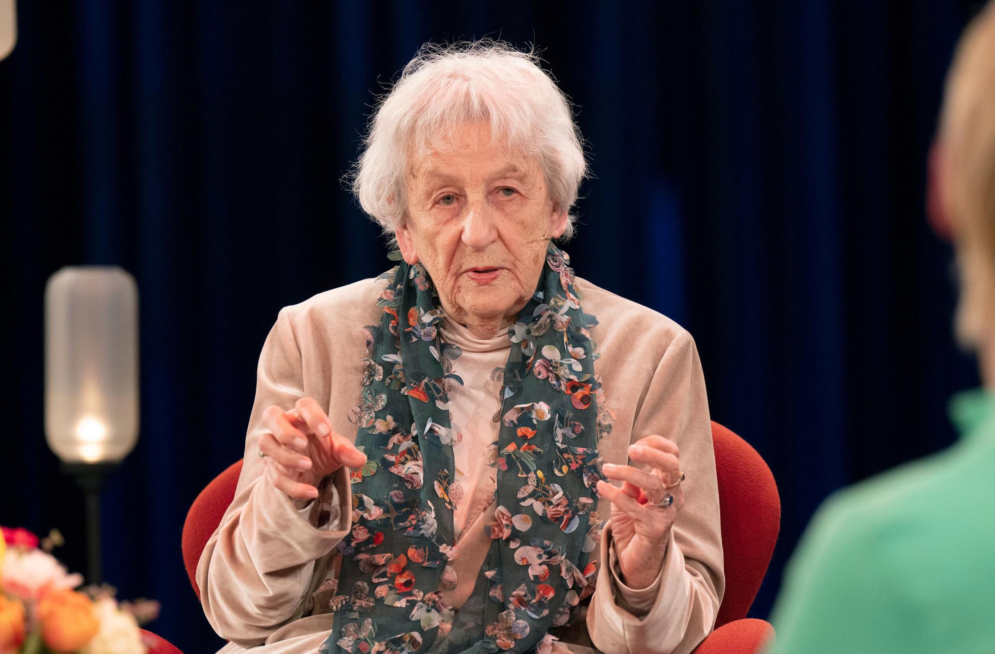 Schriftstellerin Ingrid Noll beim „Kölner Treff“.