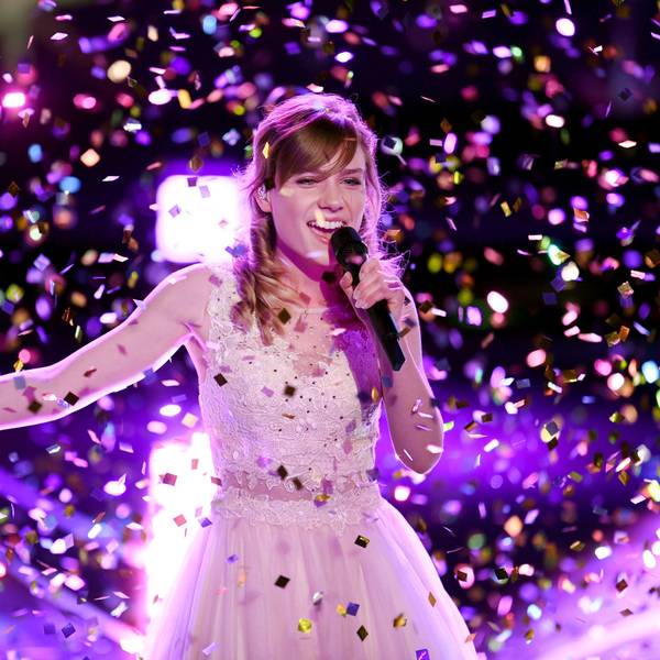 Marie Wegener tritt bei der Verleihung des Bayerischen Fernsehpreises im Prinzregententheater auf.