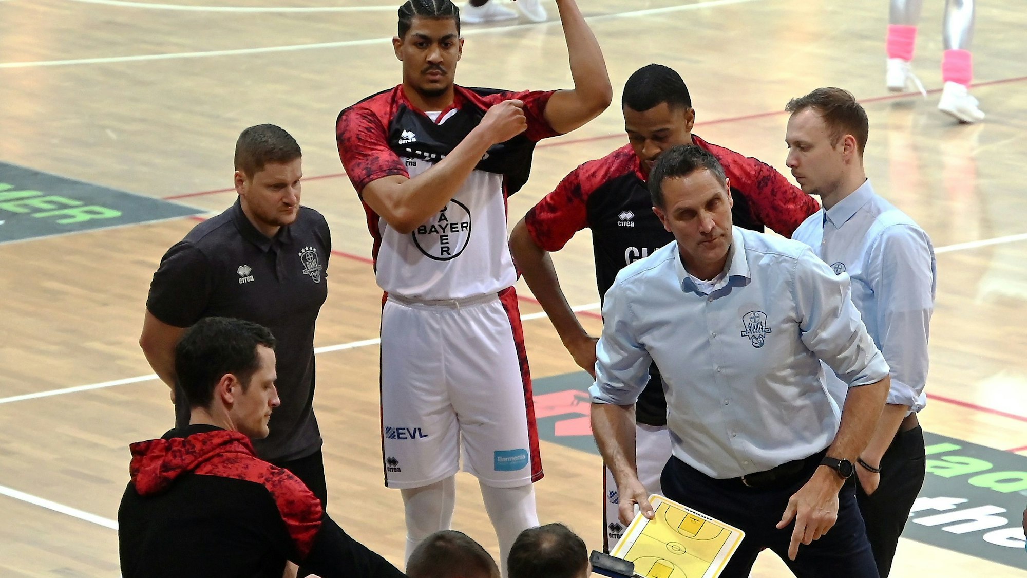 18.02.2023, Basketball-Bayer Giants-Paderborn
TR: Hansi Gnad (Bayer)
Foto: Uli Herhaus
