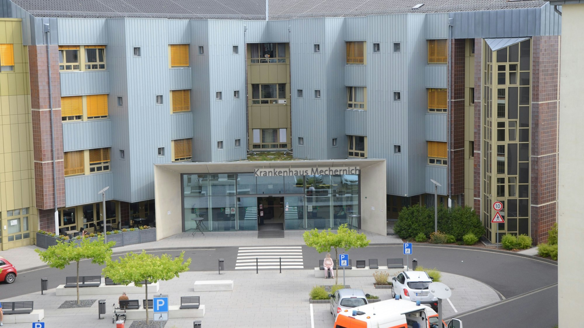 Das Kreiskrankenhaus in Mechernich.