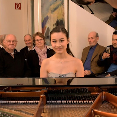 RÖ, Konzert zum Jahresabschluss, Alica Müller, Siegerin des Medenus-Klavierfestivals 2017