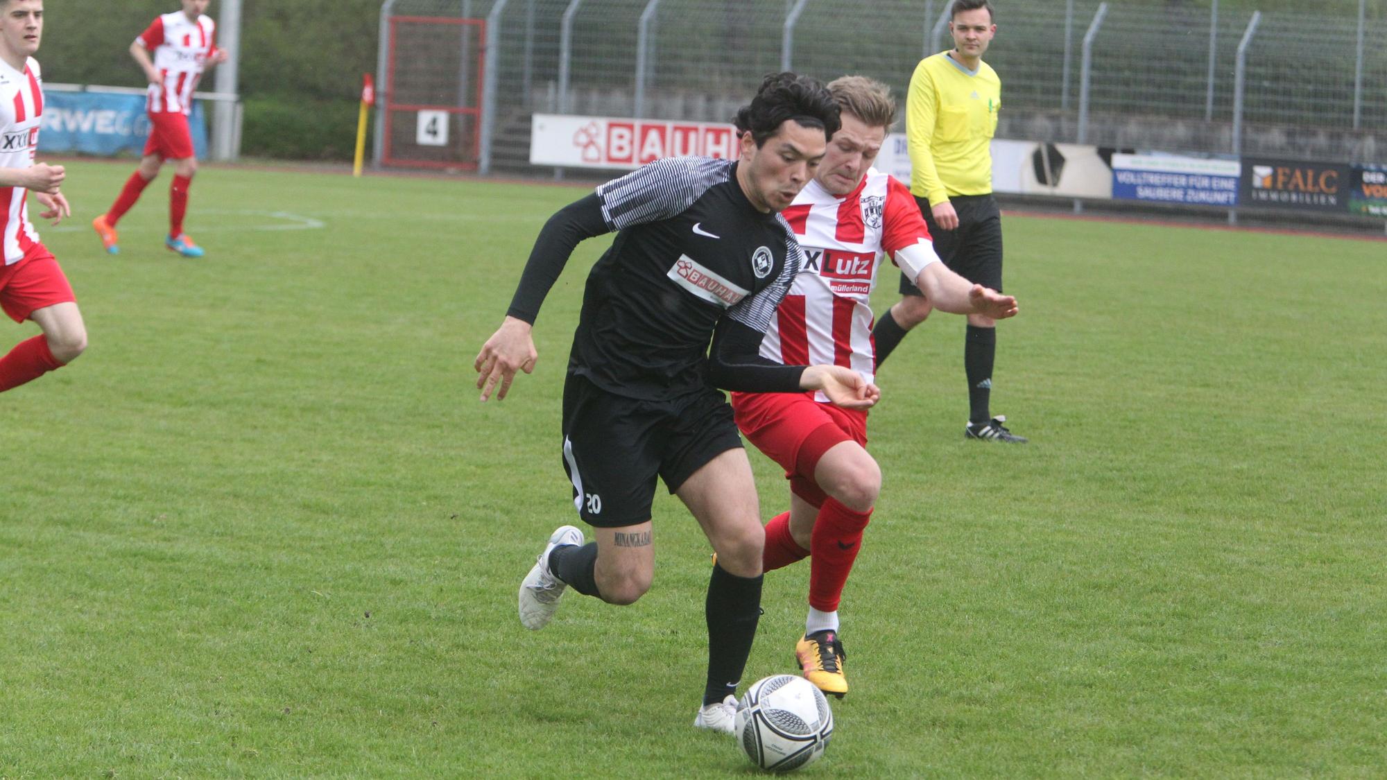 Jannik Stoffels vom FC Hennef 05