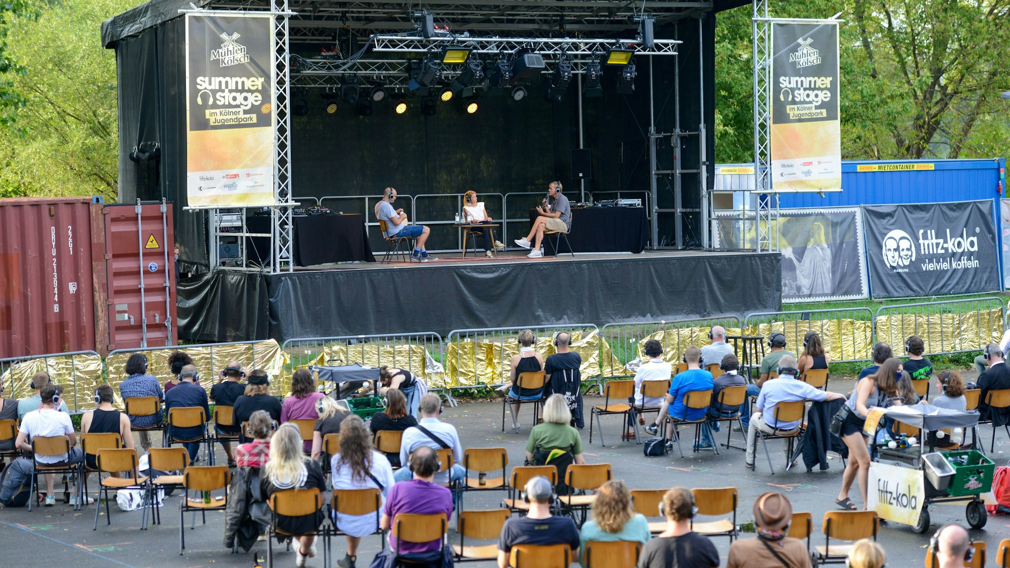 10-Jahre Klubkomm im Jugendpark Summer Stage Köln 21.08.2020 Foto: Uwe Weiser