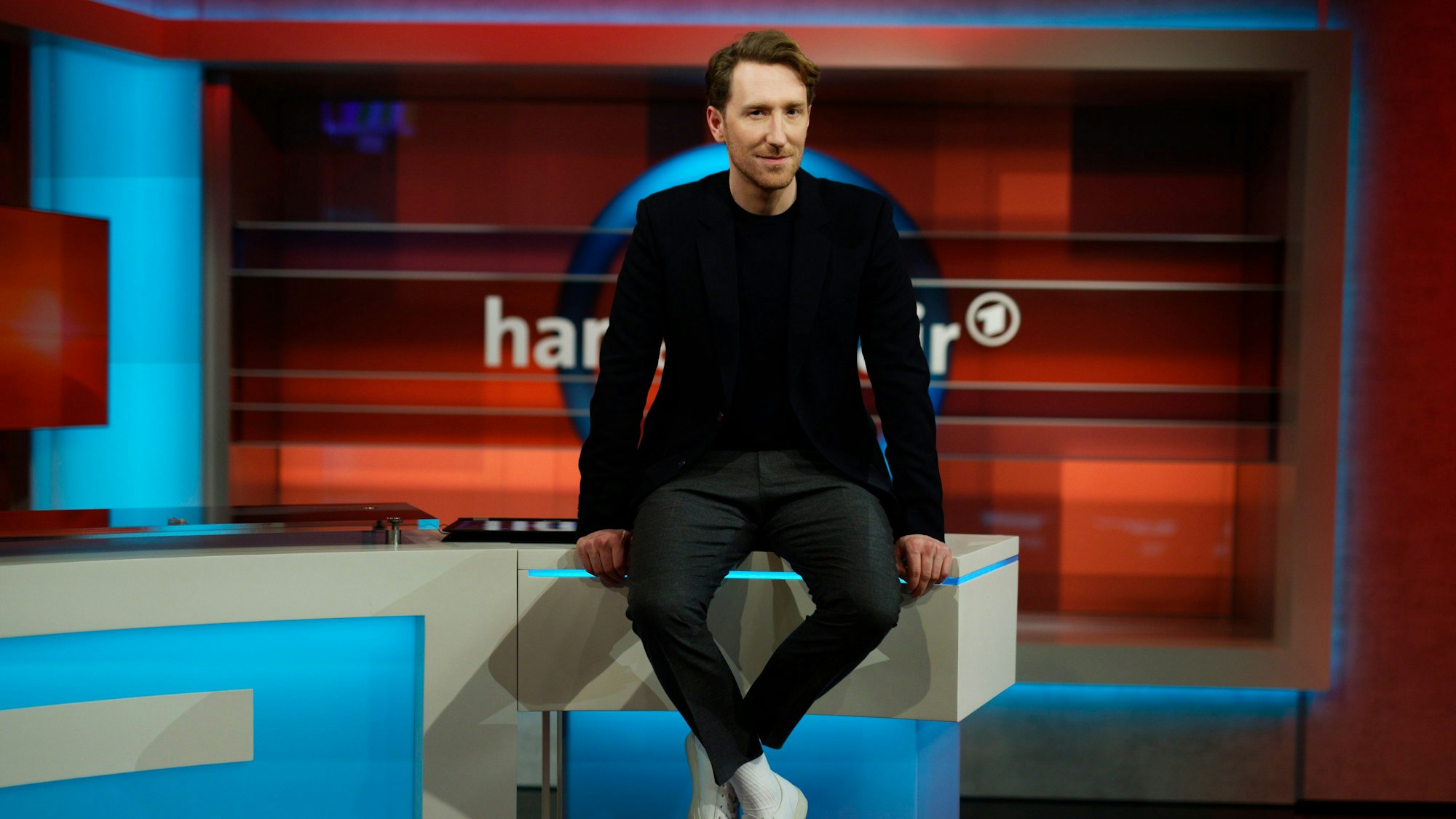 Louis Klamroth im „Hart aber fair“-Studio.