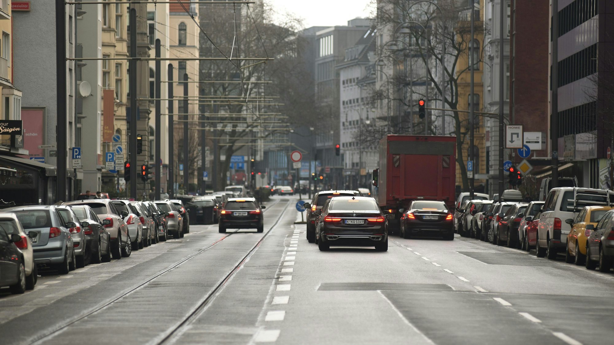 Die Richard-Wagner-Straße in Köln