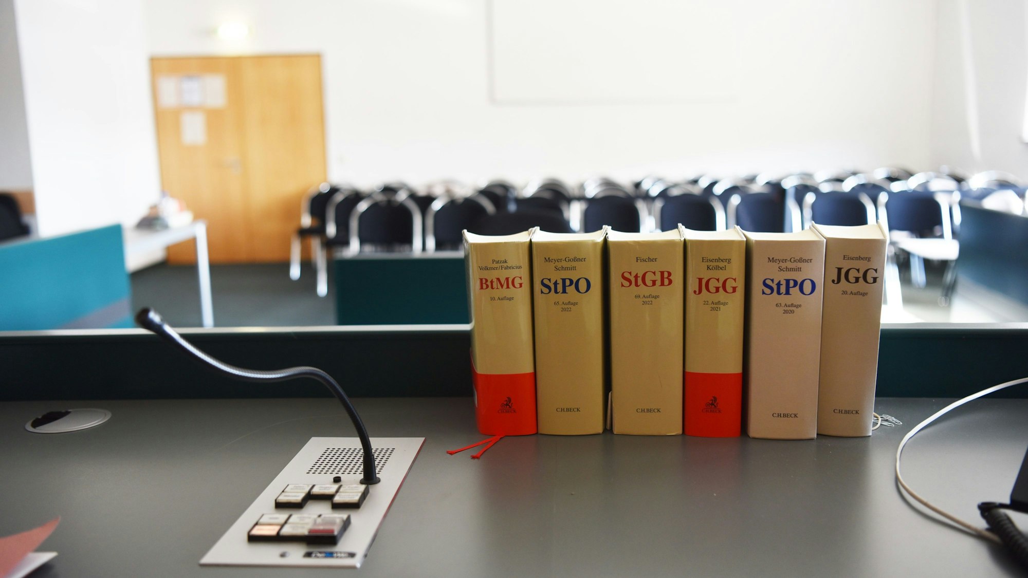 Euskirchen. Verhandlungsaal im Amtsgericht Euskirchen. (Symbolbild)